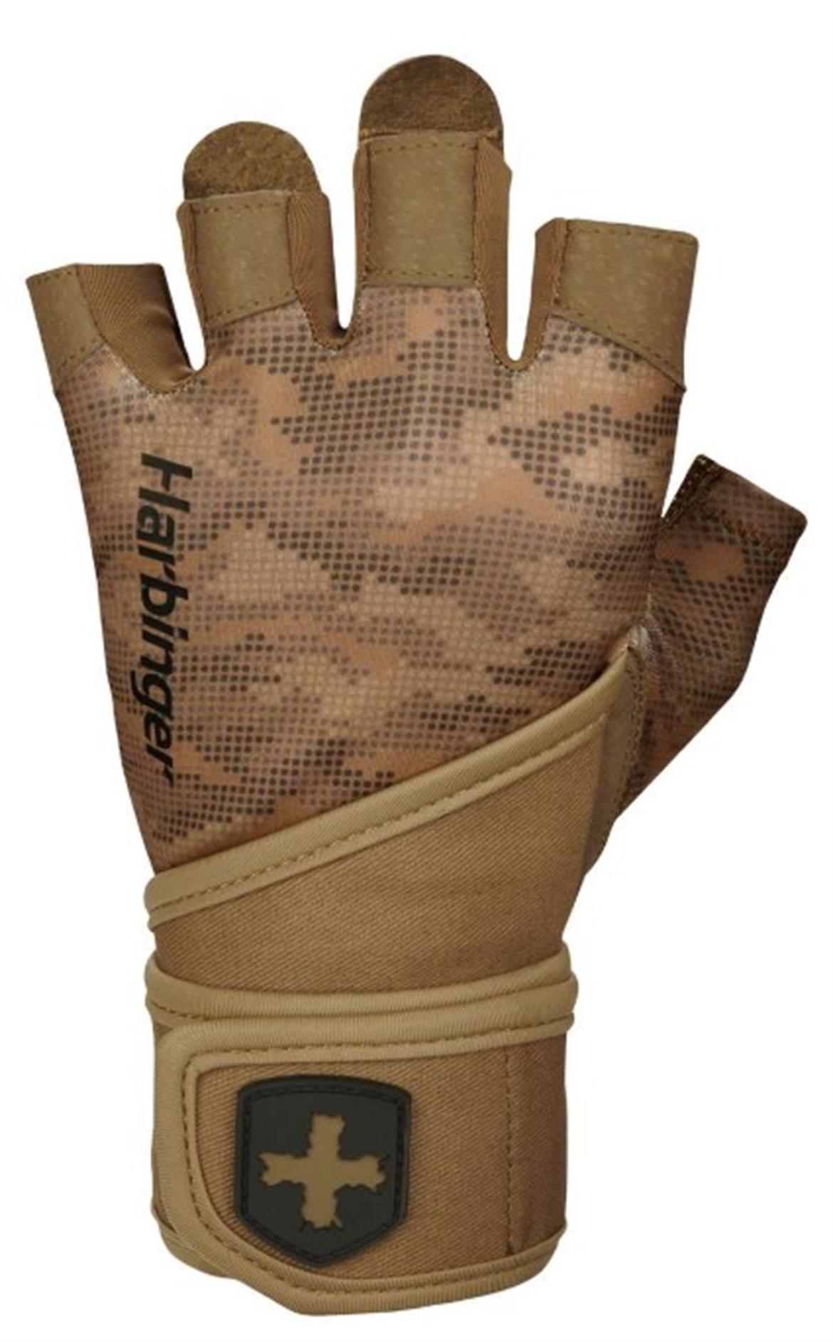 HARBINGER PRO WRISTWRAP GLOVES S
