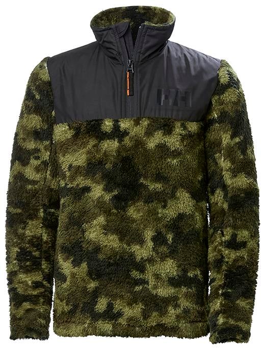 HELLY HANSEN JR CHAMP 1/2 ZIP MIDLAYER POLAR