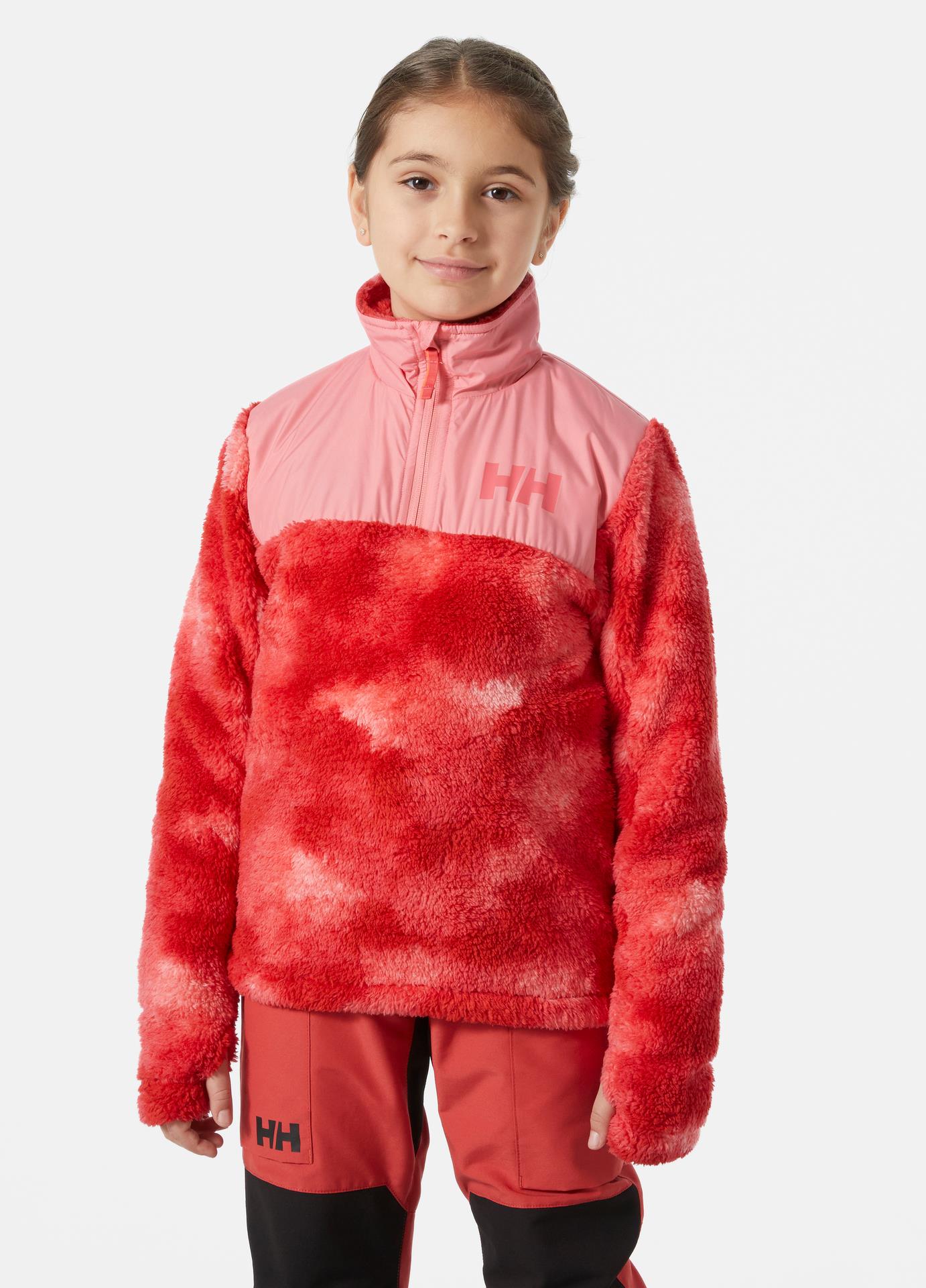 HELLY HANSEN JR CHAMP 1/2 ZIP MIDLAYER POLAR