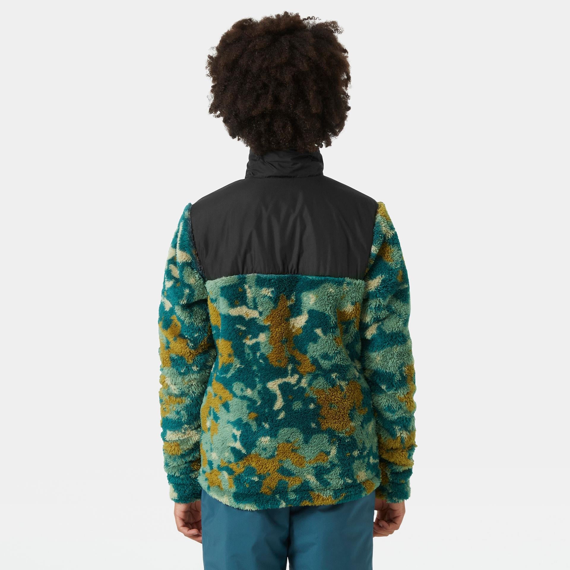 HELLY HANSEN JR CHAMP 1/2 ZIP MIDLAYER POLAR