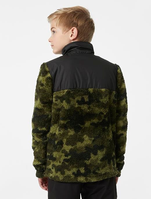 HELLY HANSEN JR CHAMP 1/2 ZIP MIDLAYER POLAR
