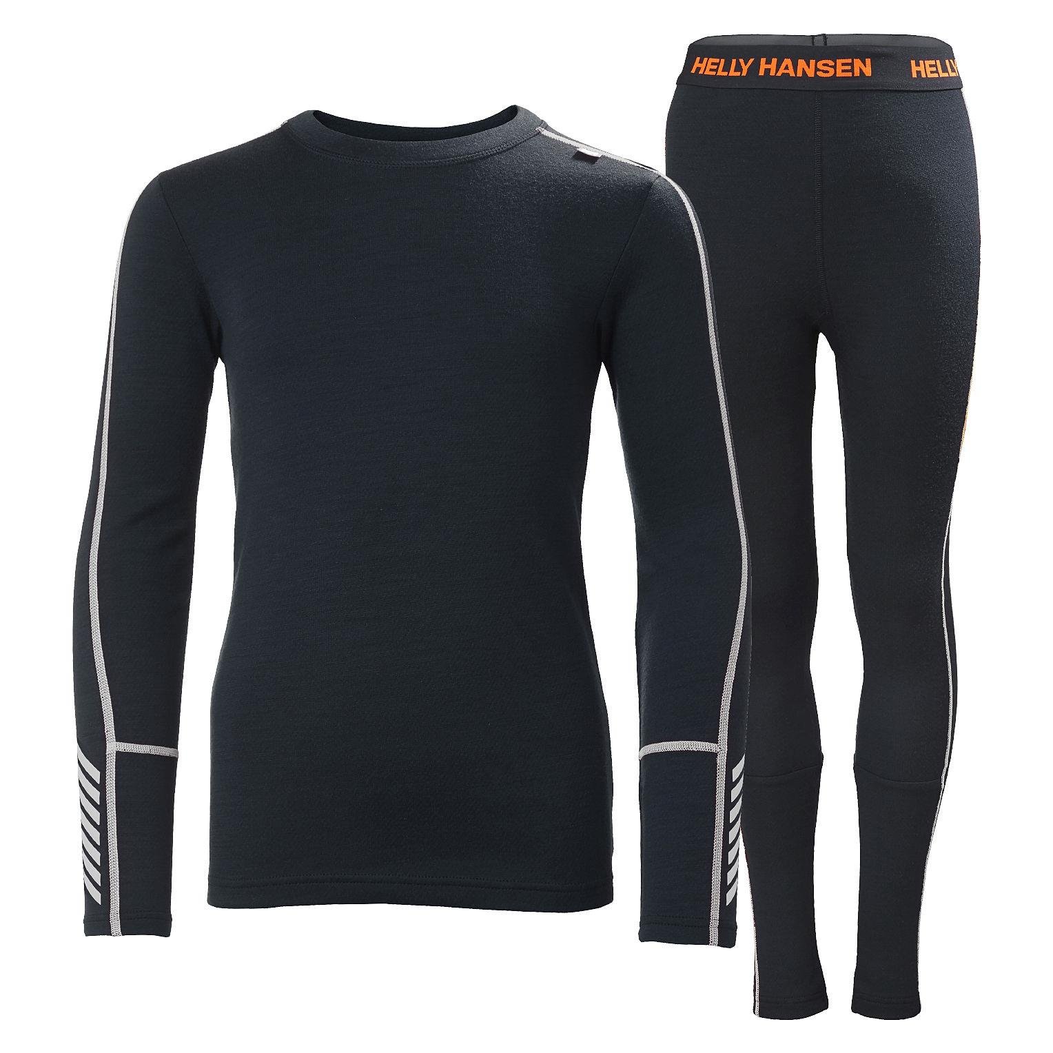 HELLY HANSEN JR LIFA MERINO MIDWEIGHT SET