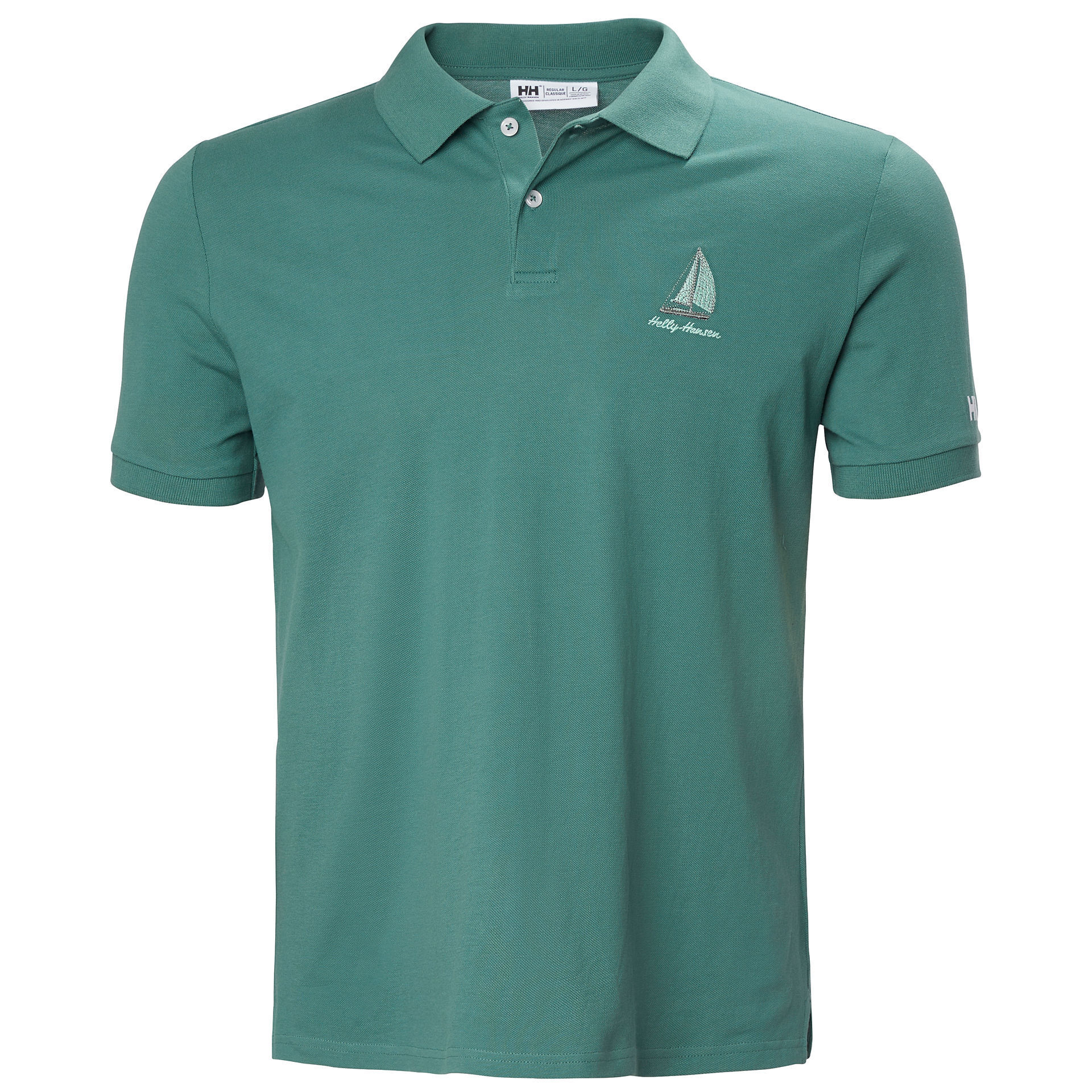 HELLY HANSEN MESSINA GRAPHIC FITTED POLO T-SHIRT