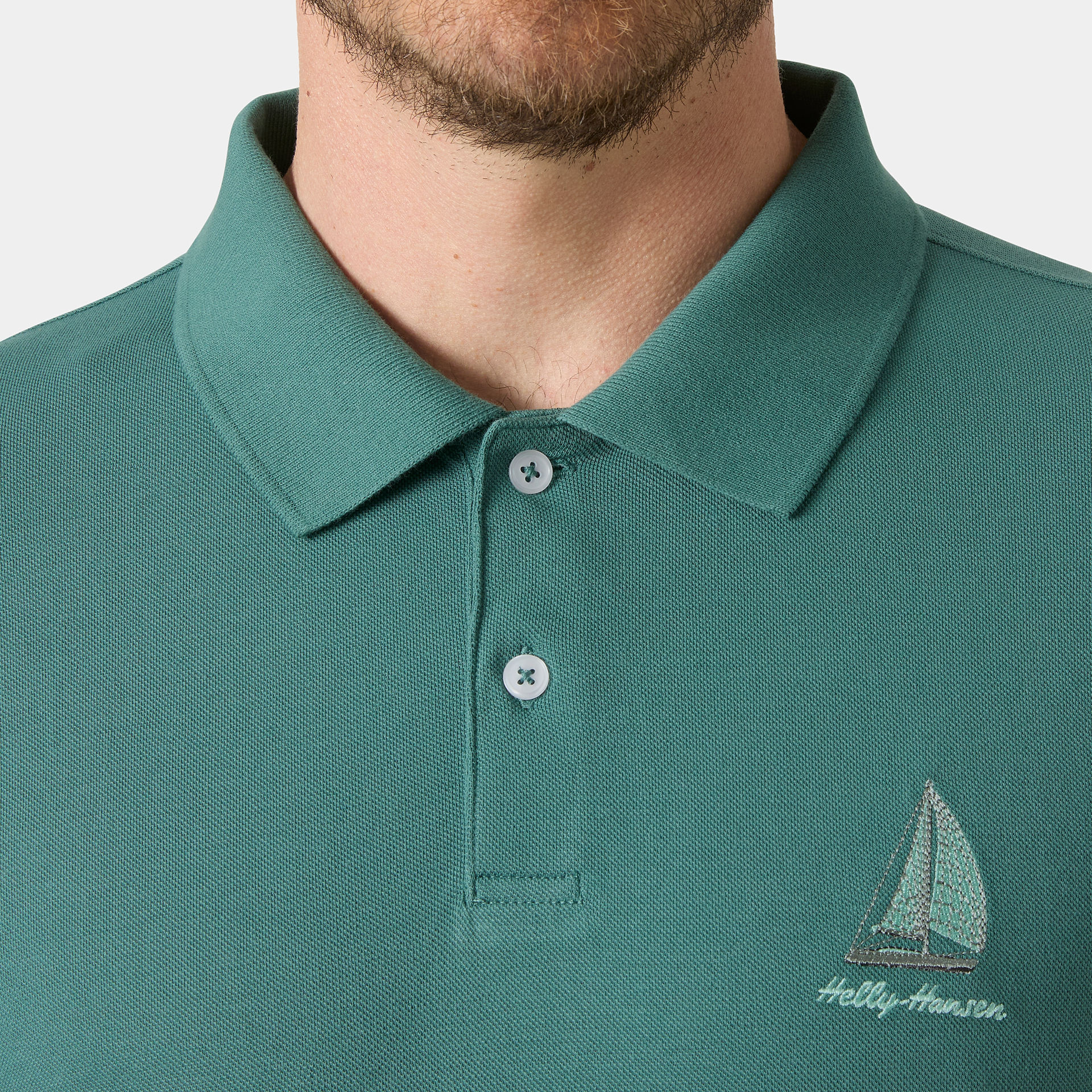 HELLY HANSEN MESSINA GRAPHIC FITTED POLO T-SHIRT