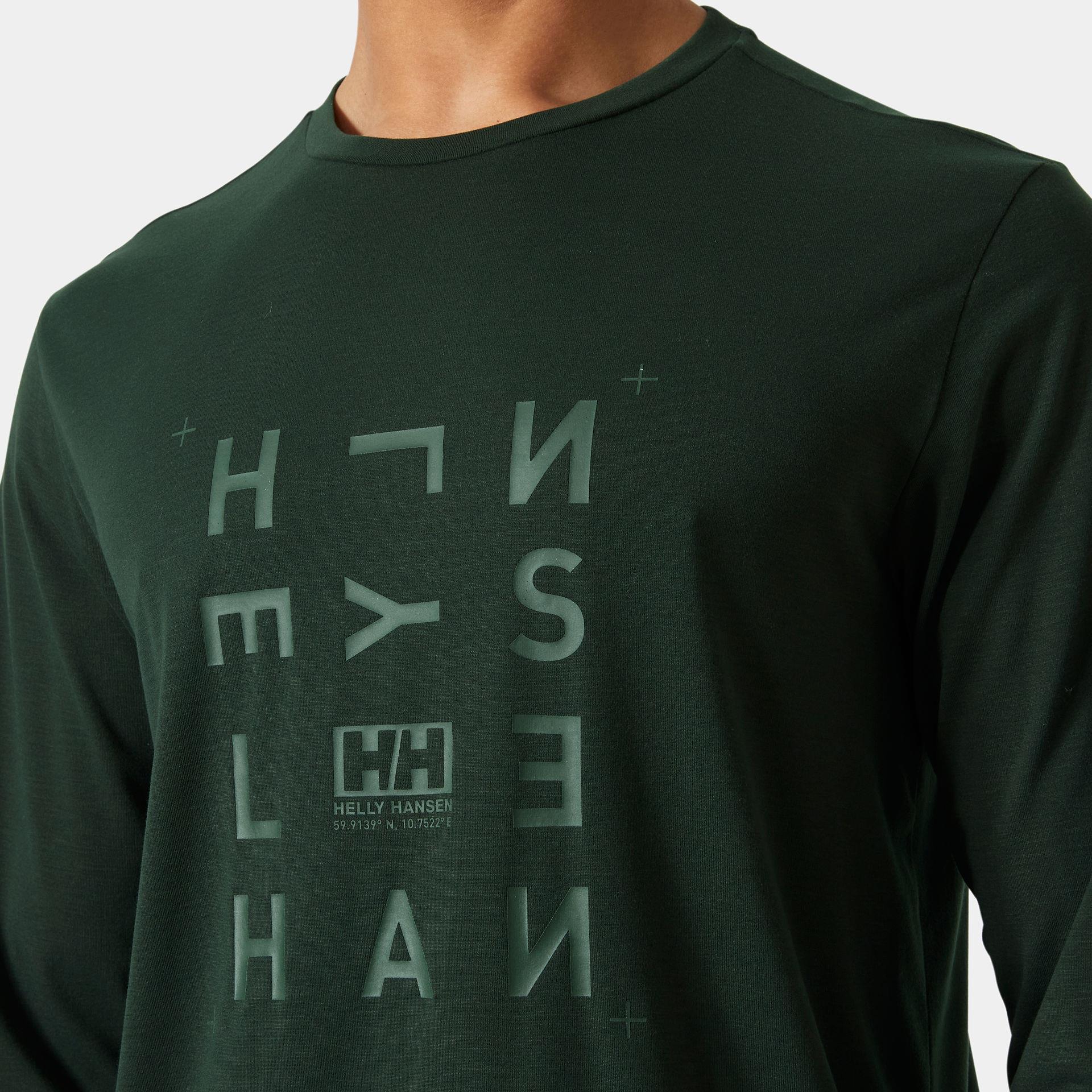 HELLY HANSEN SKOG GRAPHIC UZUN KOLLU T-SHIRT