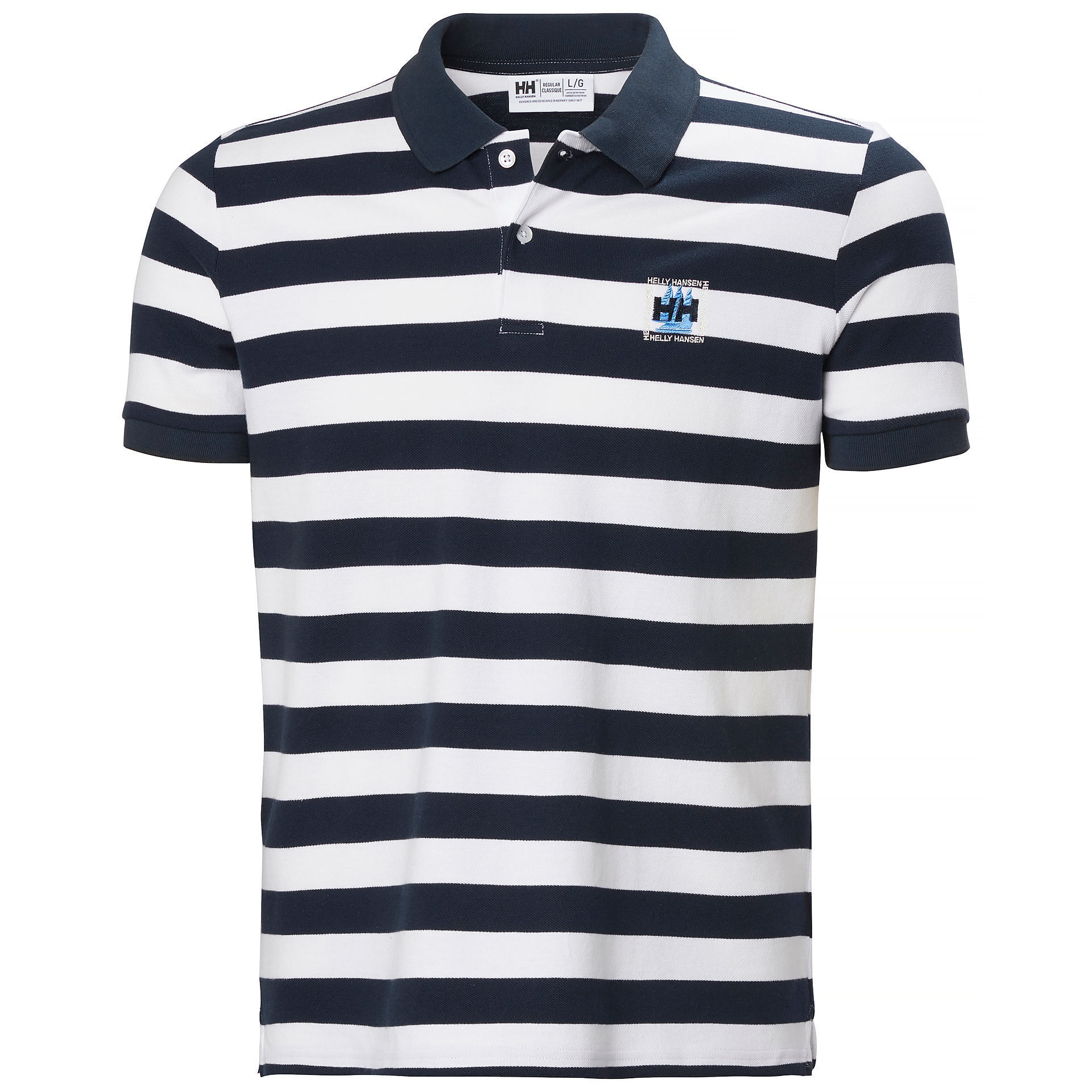 HELLY HANSEN TOULON GRAPHIC POLO T-SHIRT