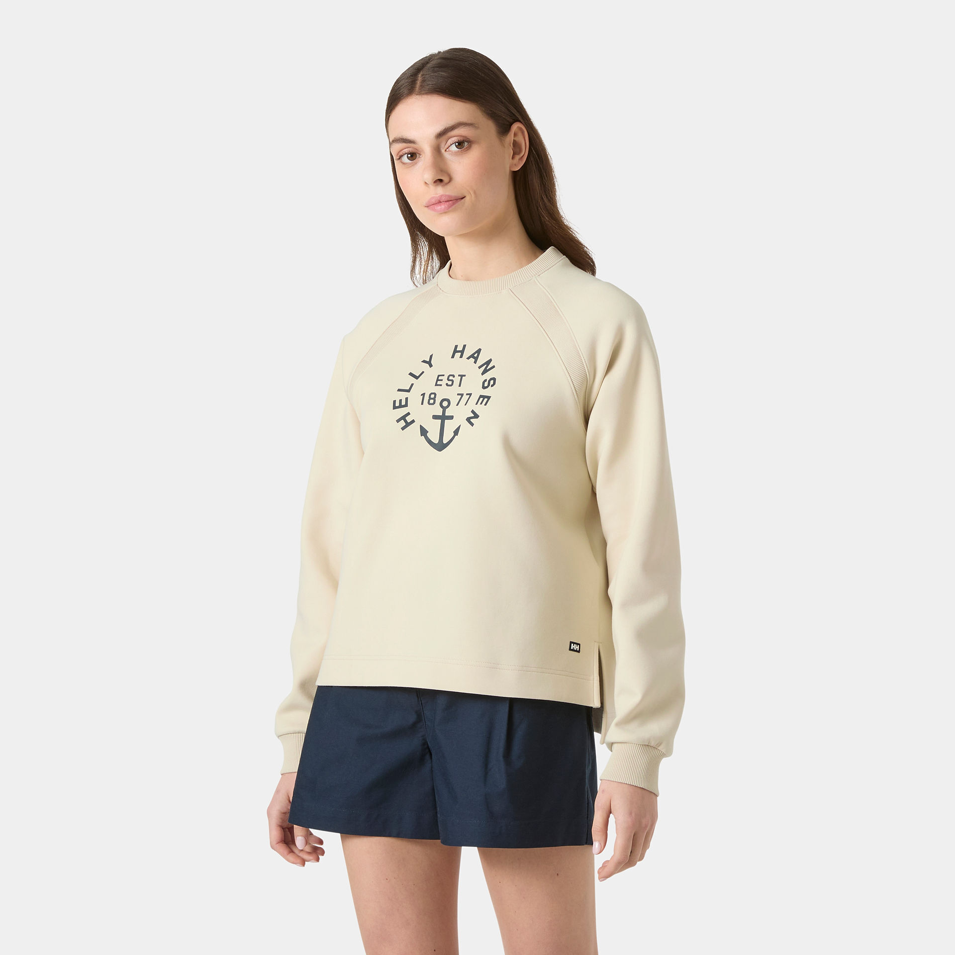 HELLY HANSEN W CAPRI GRAPHIC SWEAT SHIRT