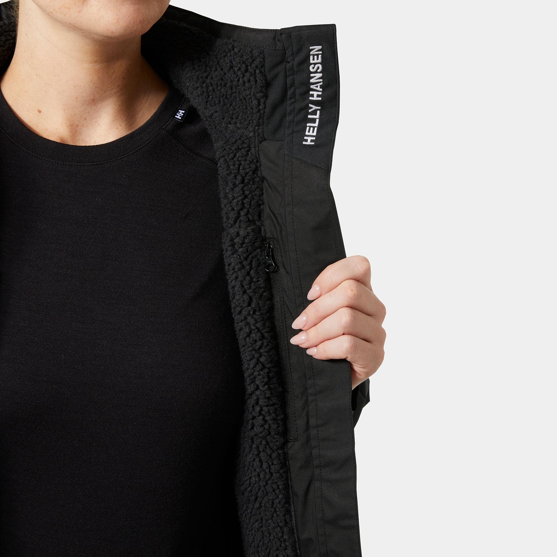 HELLY HANSEN W CREW HOODED PILE MONT