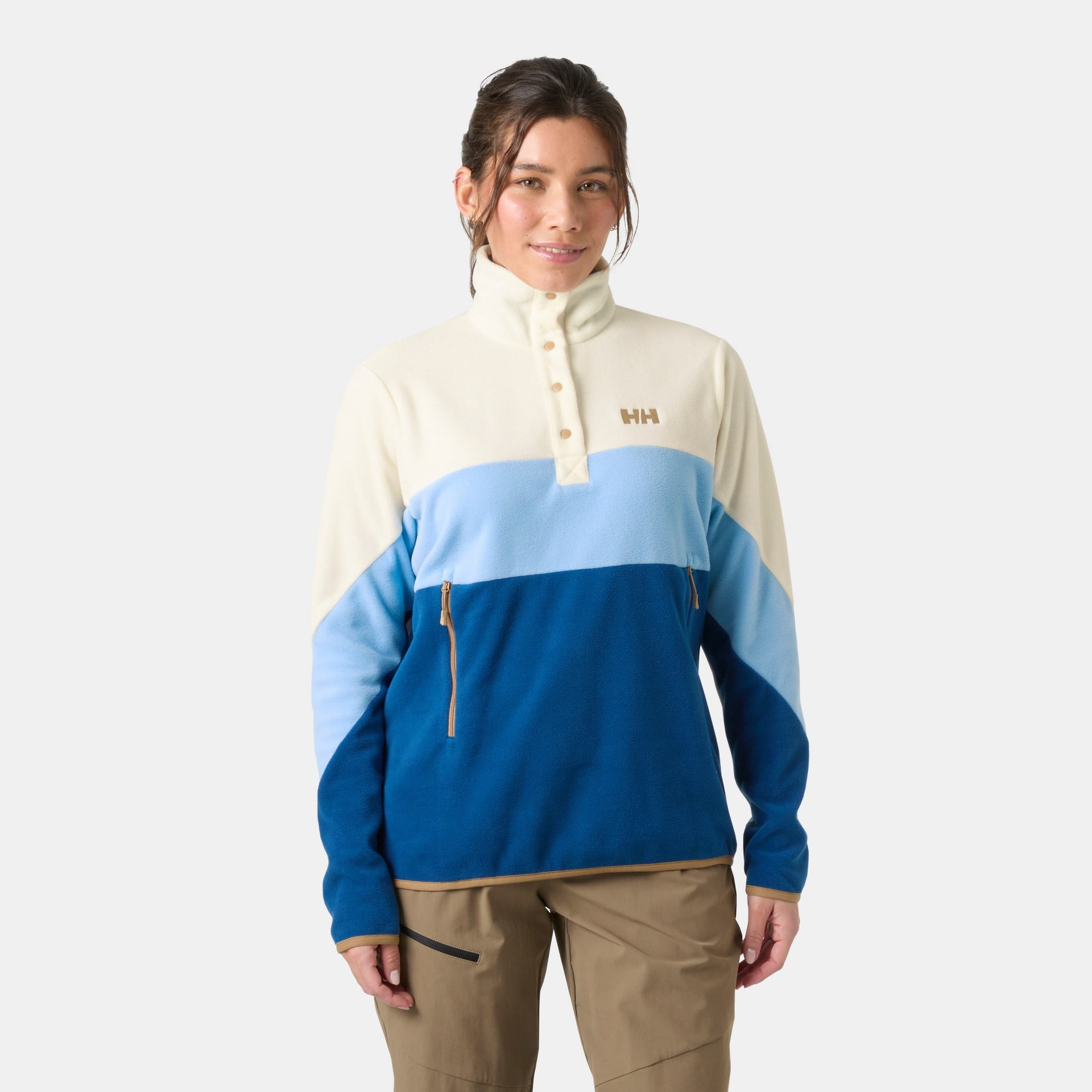HELLY HANSEN W DAYBREAKER HUGG SNAP POLAR