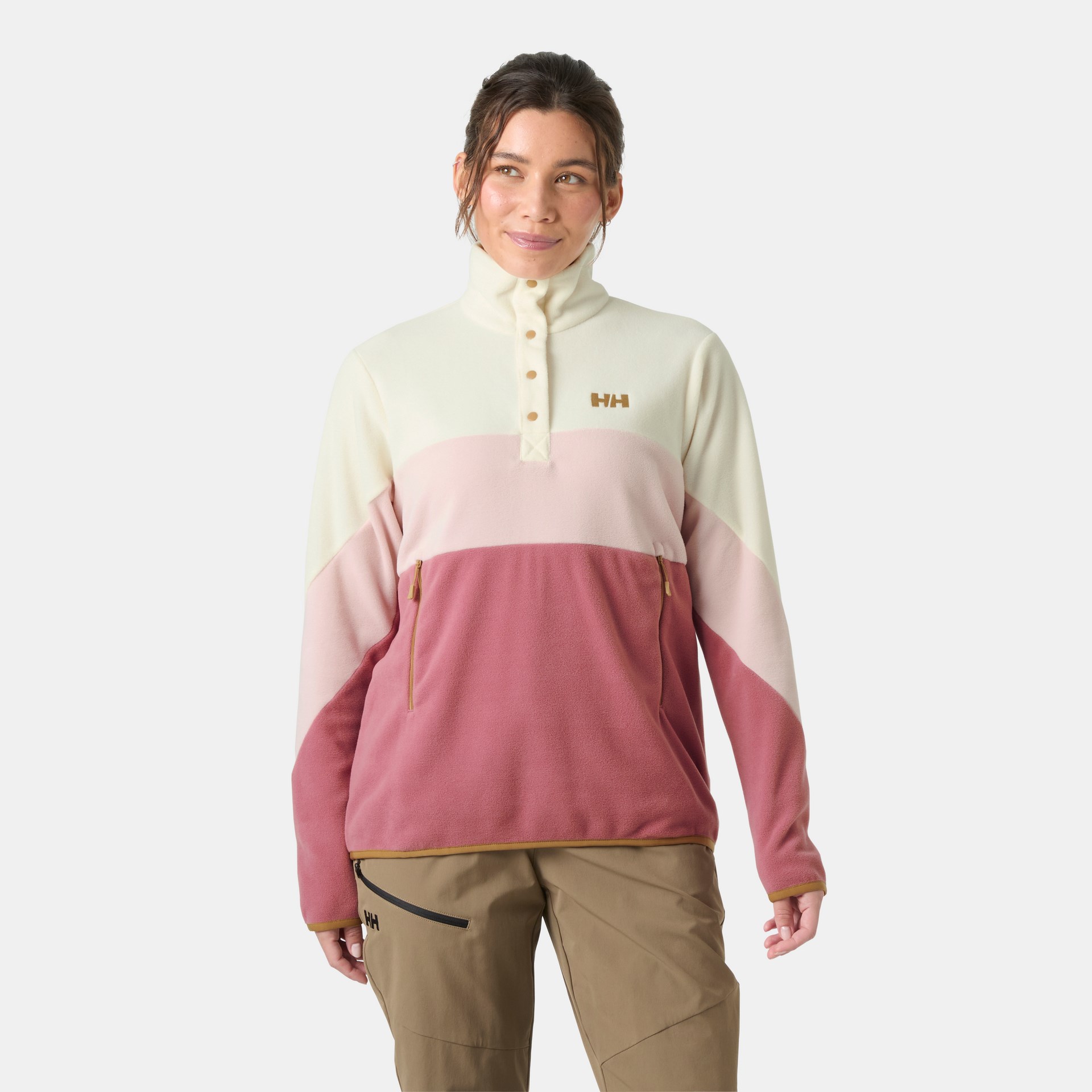 HELLY HANSEN W DAYBREAKER HUGG SNAP POLAR