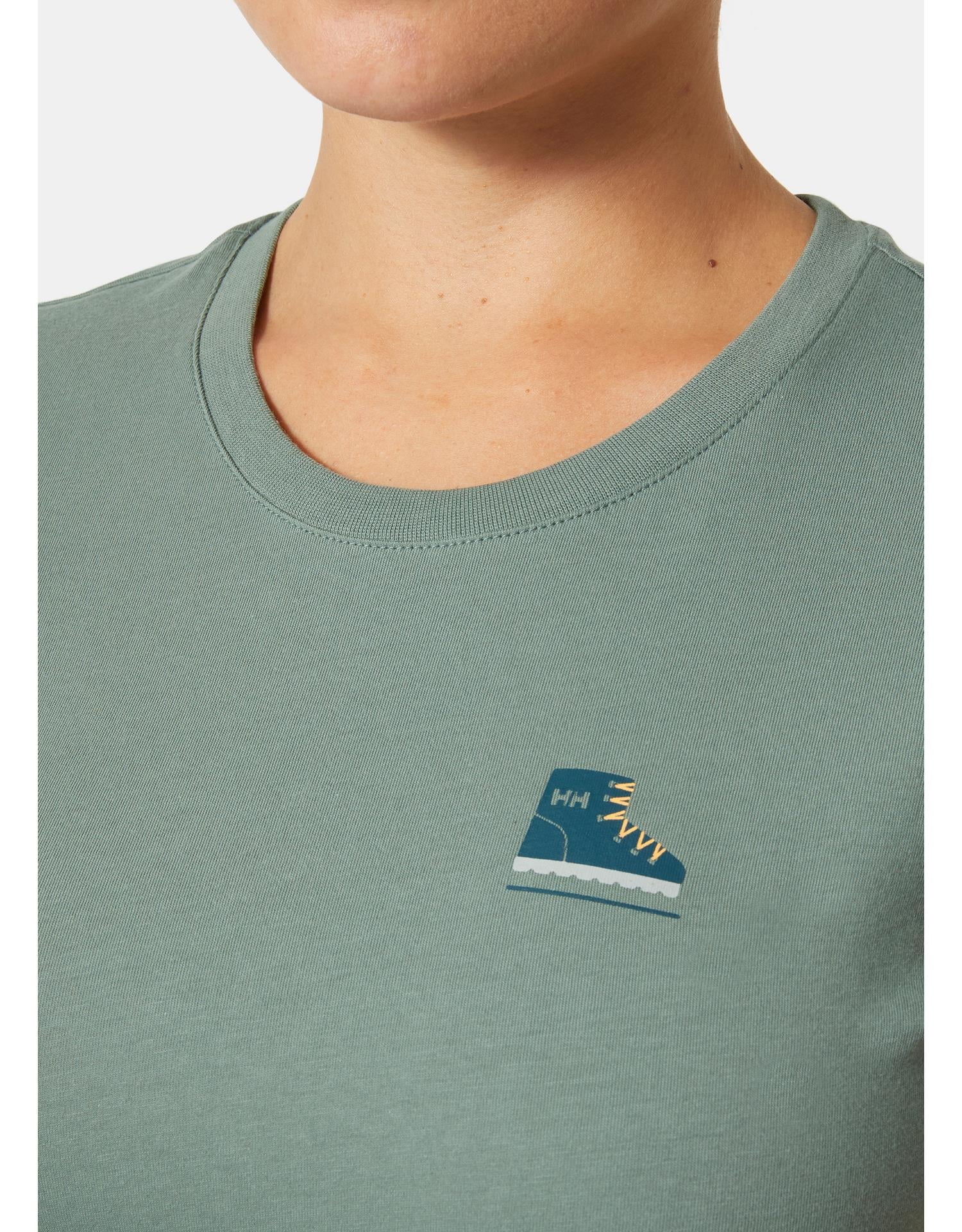 HELLY HANSEN W F2F ORGANIC COTTON TEE 2.0 T-SHIRT
