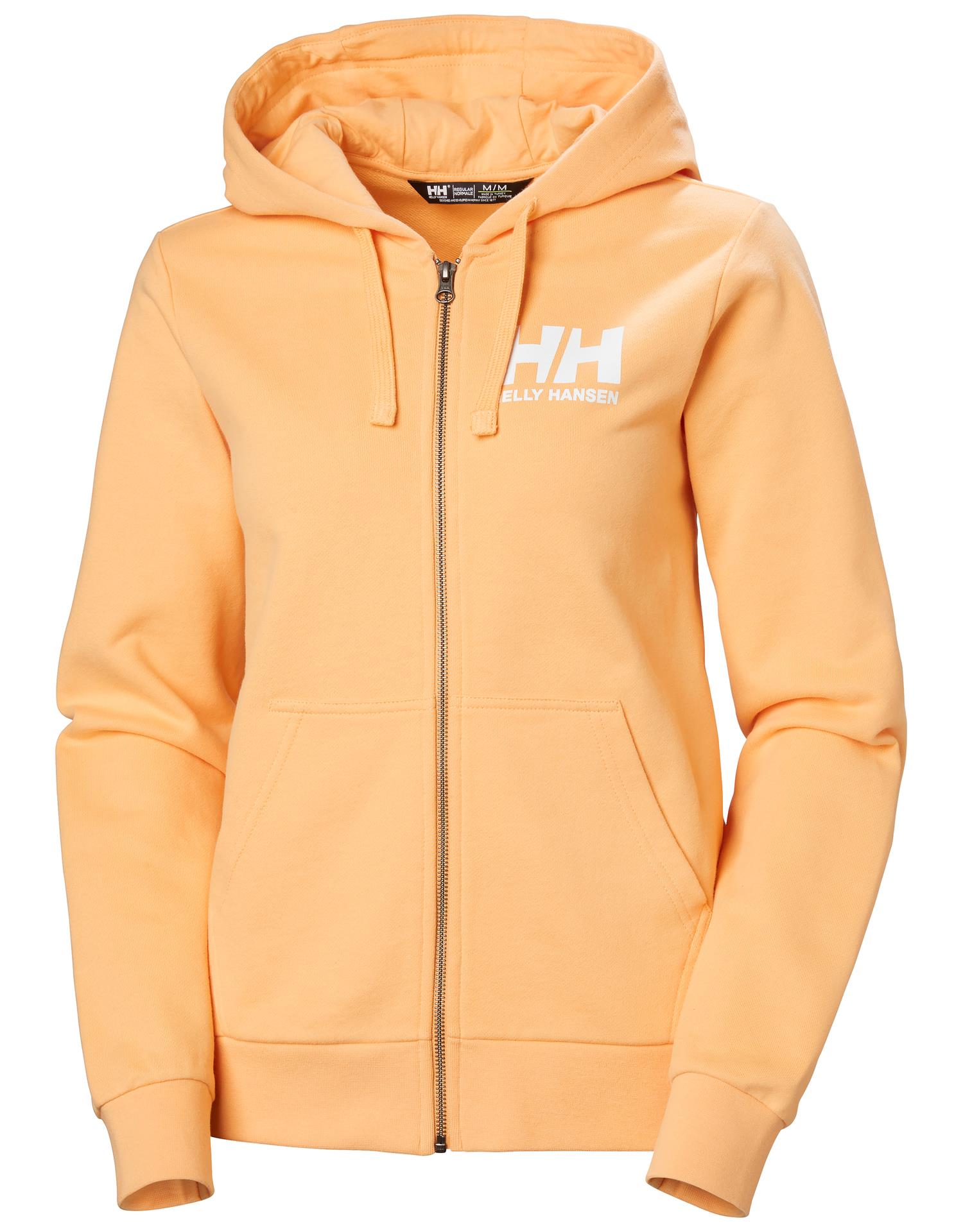 HELLY HANSEN W HH LOGO FULL ZIP 2.0 KAPİŞONLU SWEATSHIRT