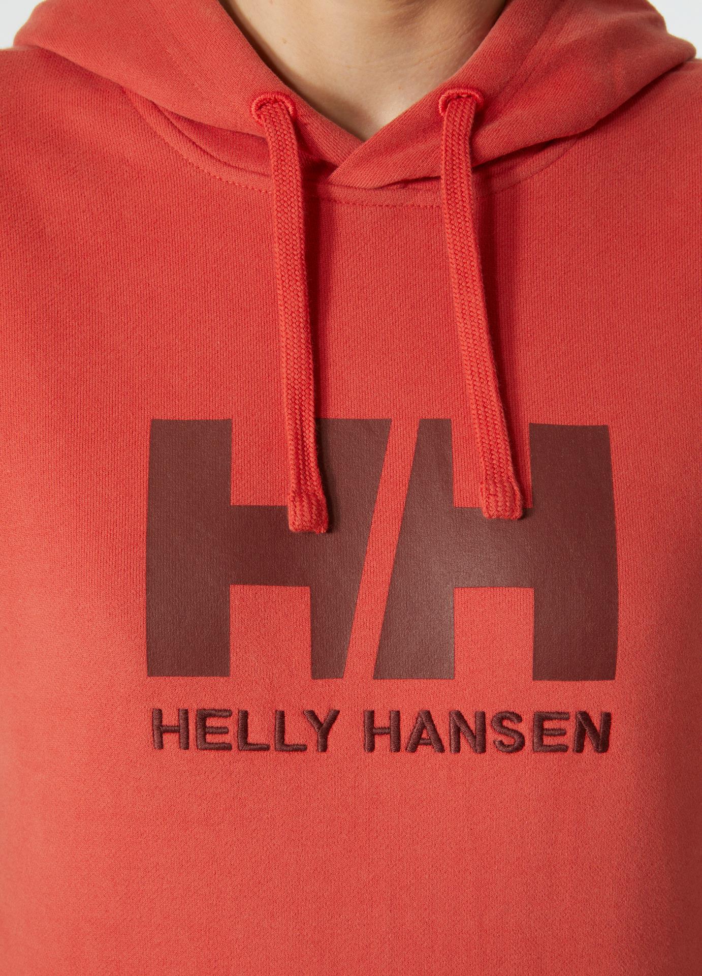 HELLY HANSEN  W LOGO HOODIE KAPİŞONLU