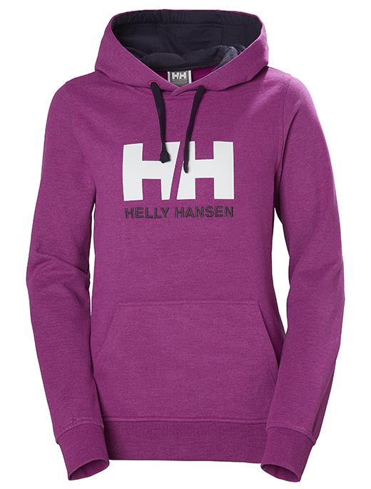 HELLY HANSEN  W LOGO HOODIE KAPİŞONLU