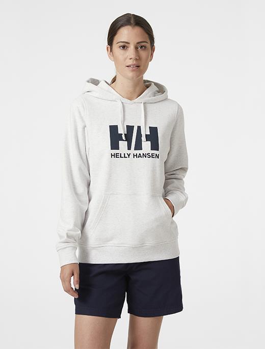 HELLY HANSEN  W LOGO HOODIE KAPİŞONLU