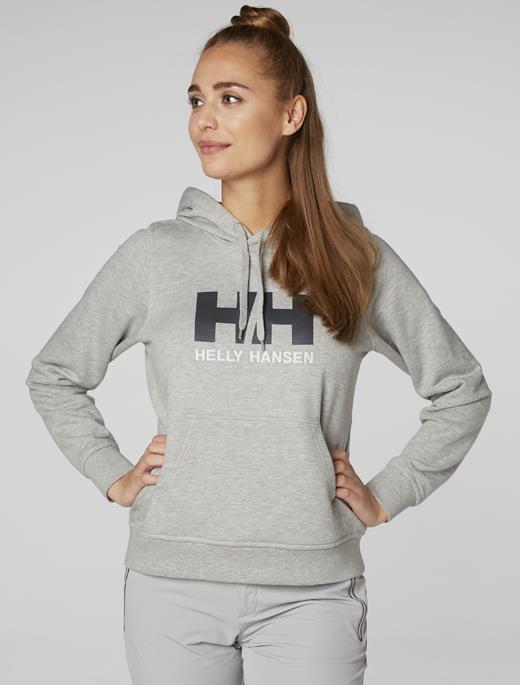 HELLY HANSEN  W LOGO HOODIE KAPİŞONLU