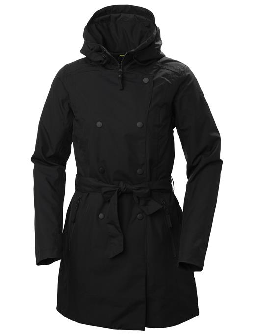 HELLY HANSEN W WELSEY II TRENCH DOLGULU IZALASYONLU PALTO  INSULATED
