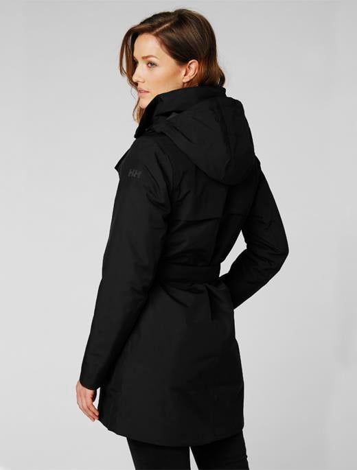 HELLY HANSEN W WELSEY II TRENCH DOLGULU IZALASYONLU PALTO  INSULATED