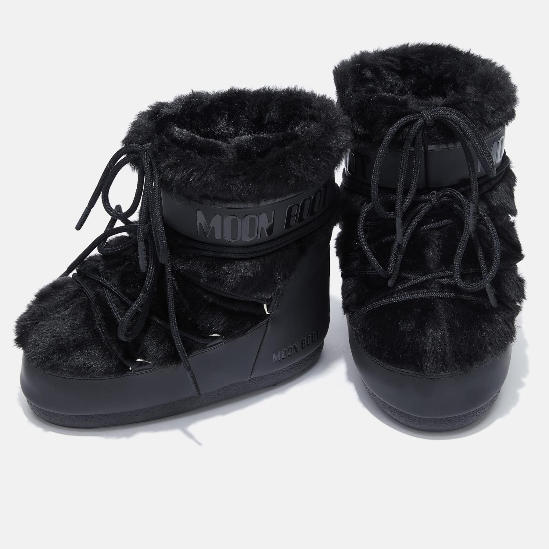 MOON BOOT 80D1409390-N001 ICON LOW FAUX FUR KADIN KAR ÇİZMESİ