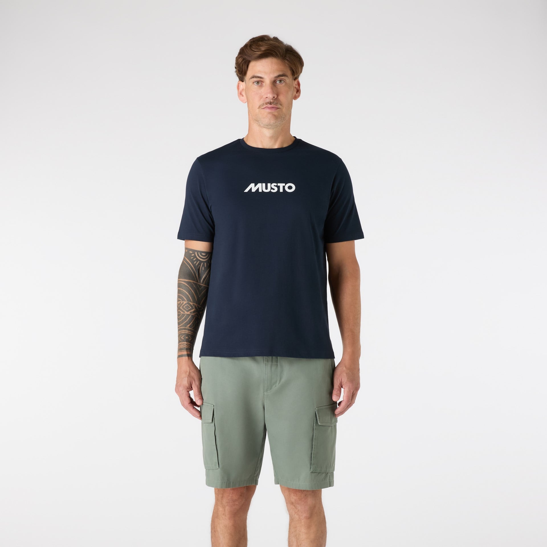 MUSTO M CLASSIC SS TEE T-SHIRT