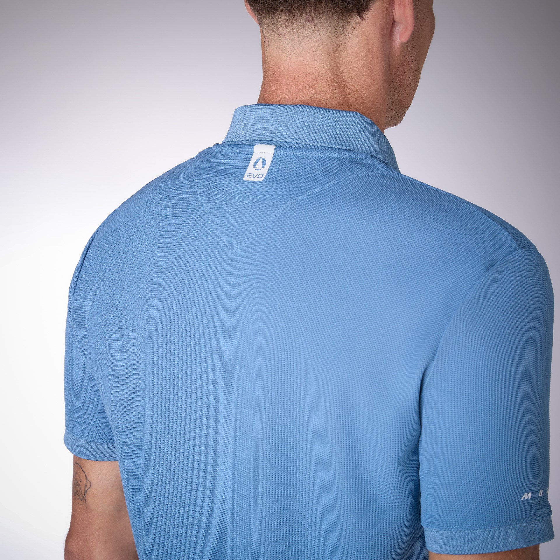MUSTO M EVO CREW PRO LITE POLO T-SHIRT