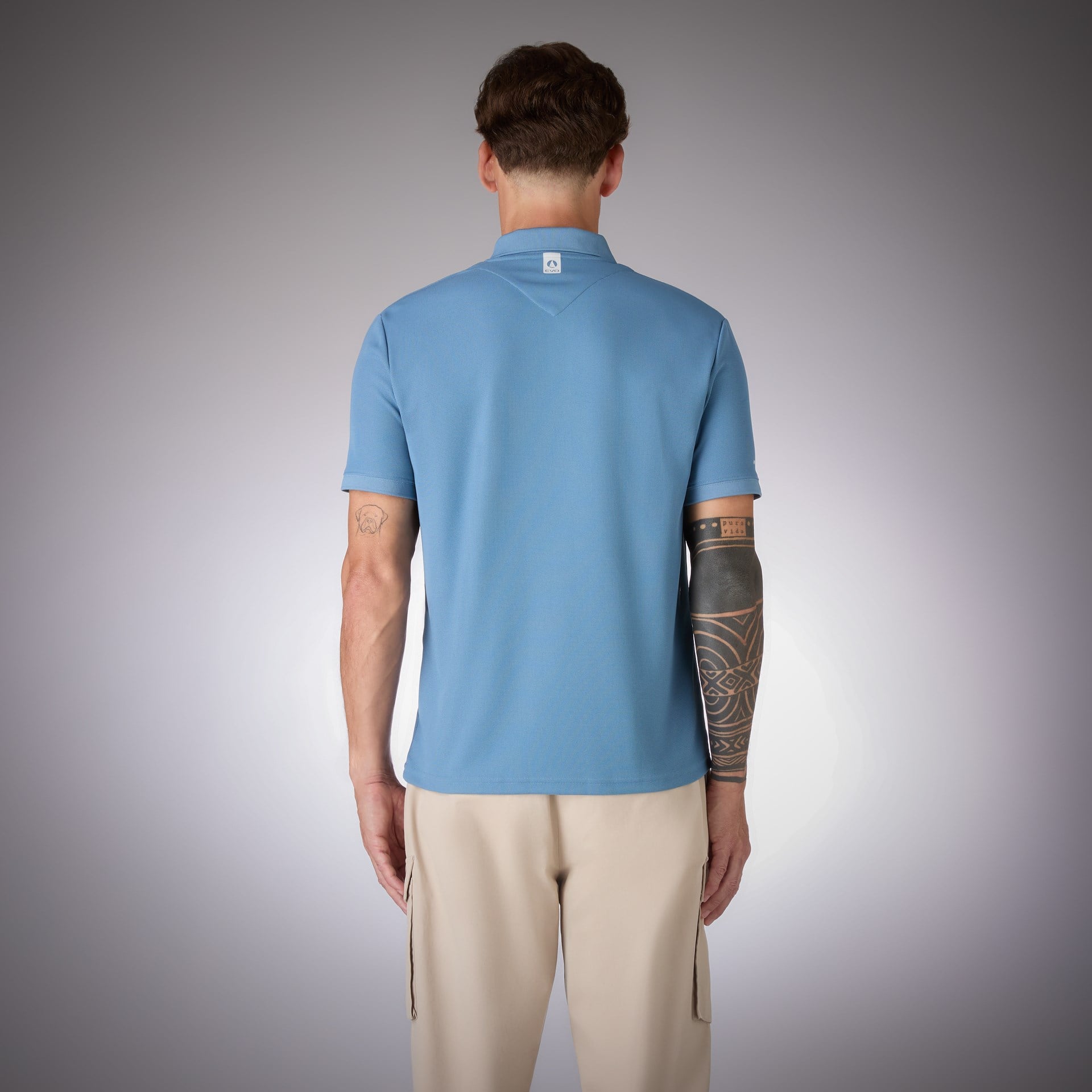MUSTO M EVO CREW PRO LITE POLO T-SHIRT