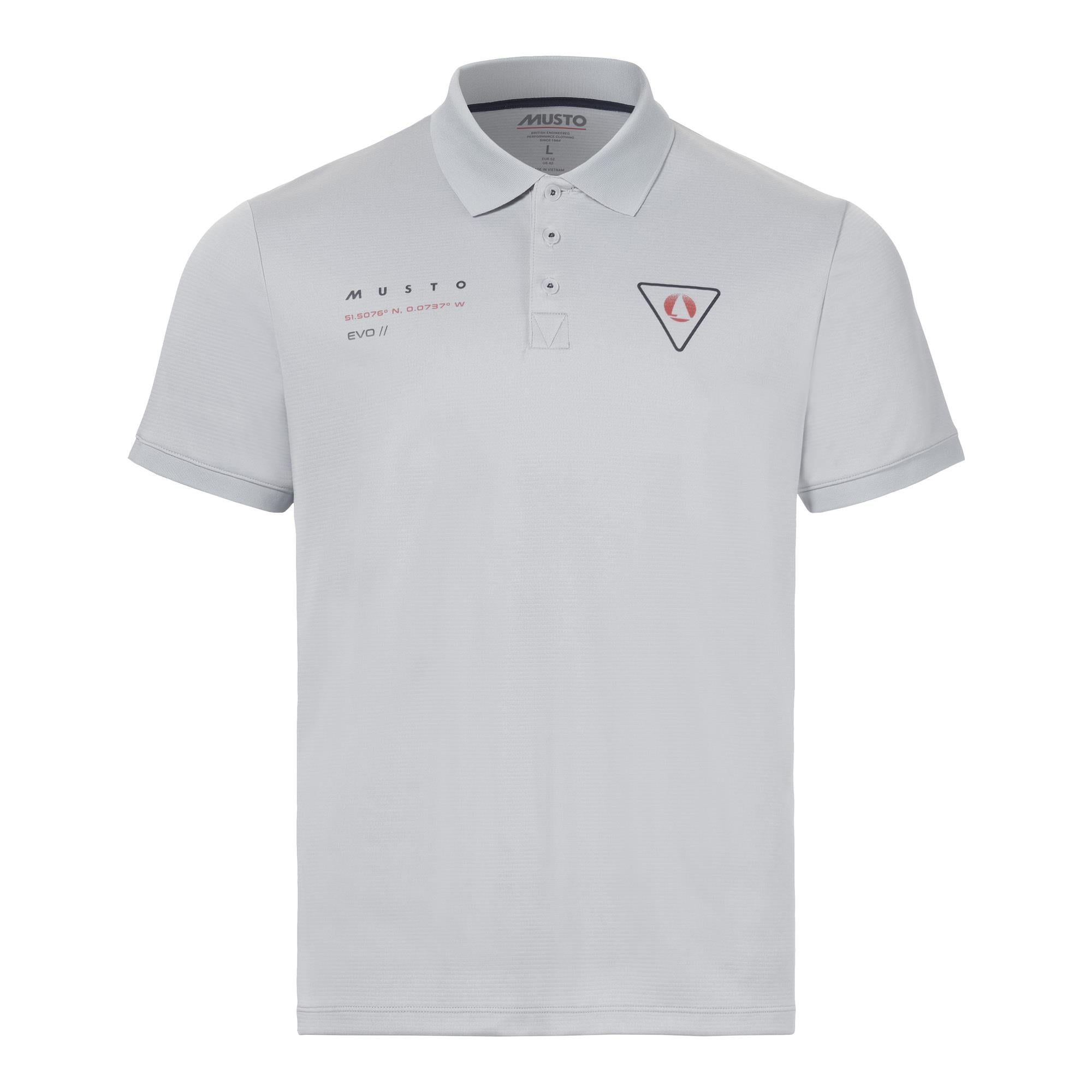 MUSTO M EVO SUNBLOCK GRAPHIC SS POLO