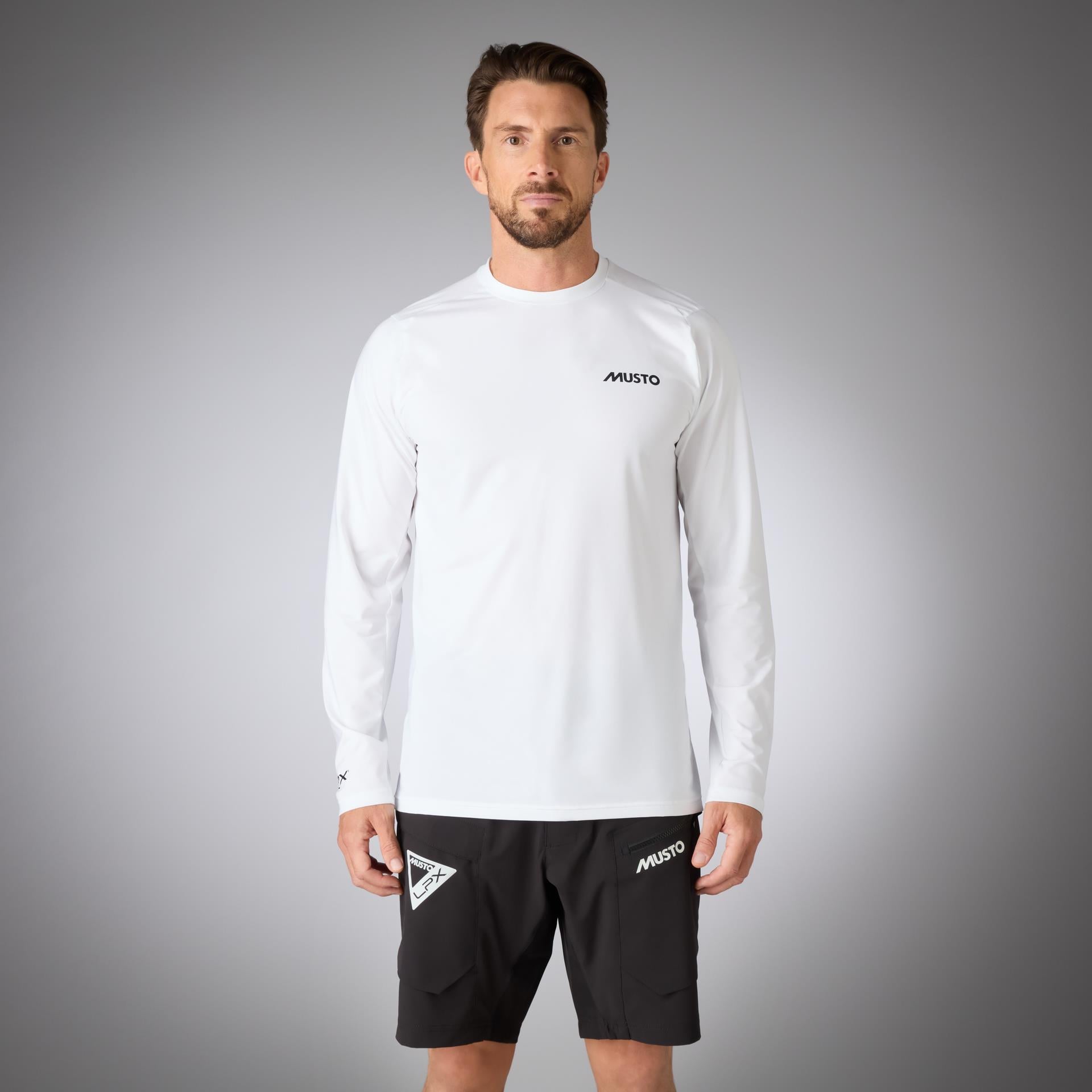 MUSTO M LPX COOLING UV LS T-SHIRT