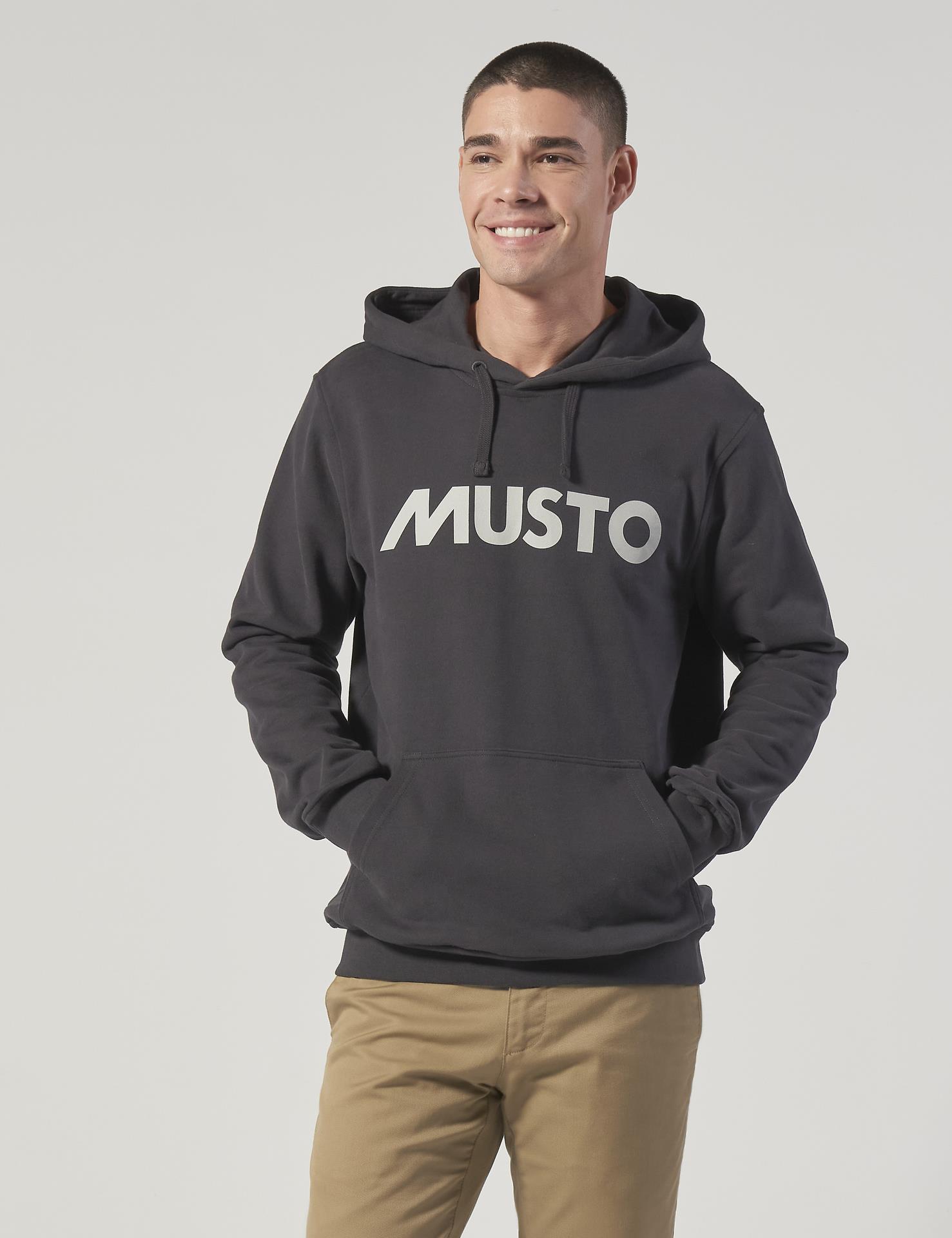 MUSTO M MUSTO LOGO KAPİŞONLU ERKEK SWEAT SHIRT