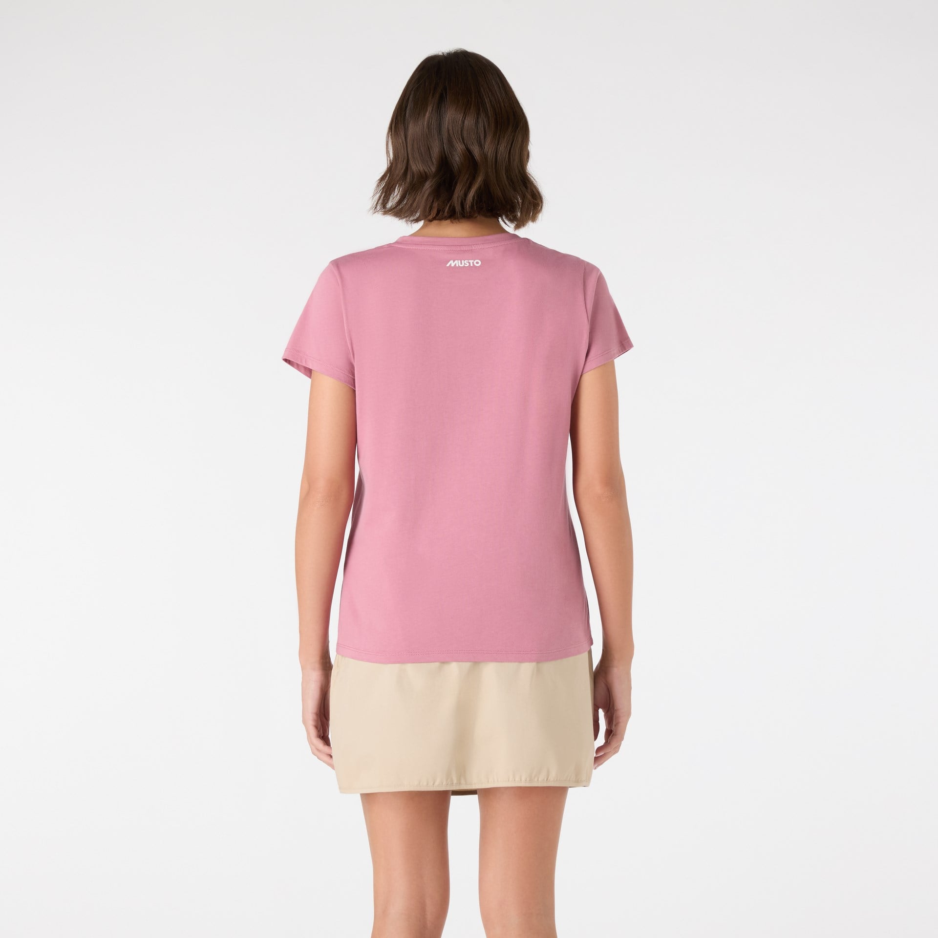 MUSTO W ORIGINAL V NECK SS T-SHIRT