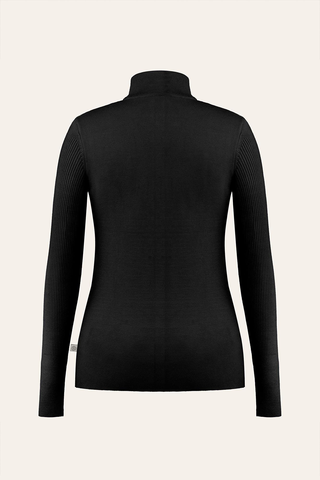 POIVRE BLANC W24-3540-WO KNIT KADIN SWEAT SHIRT