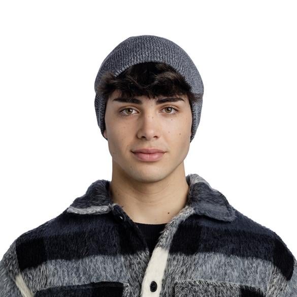 BUFF® KNITTED BEANIE JARN GREY MELAN GE BERE