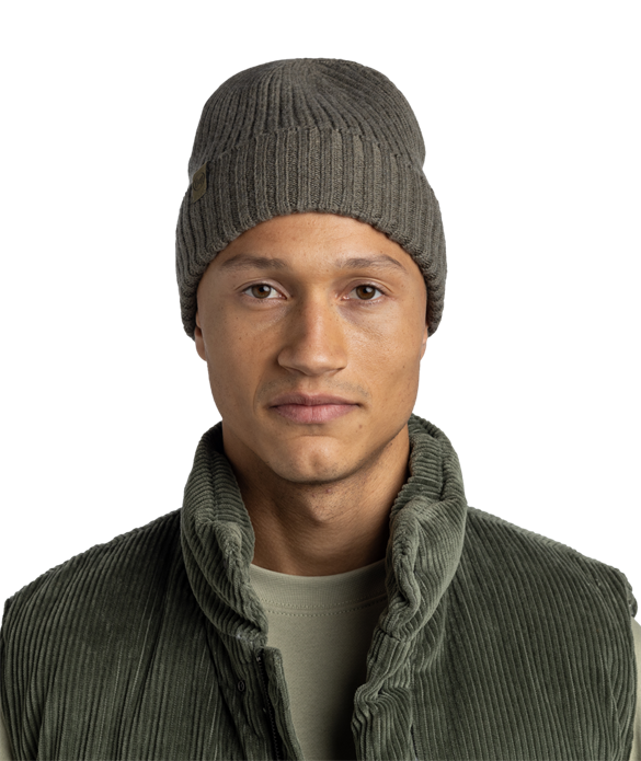 BUFF KNITTED NORVAL BERE