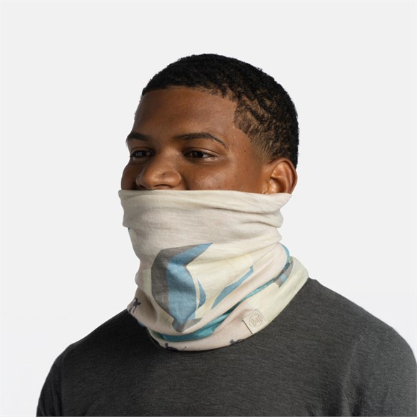 BUFF MERINO LIGHTWEIGHT PRINTS EKAN BOYUNLUK