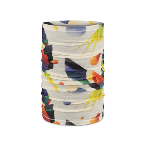 BUFF MERINO LIGHTWEIGHT PRINTS MARECK BOYUNLUK