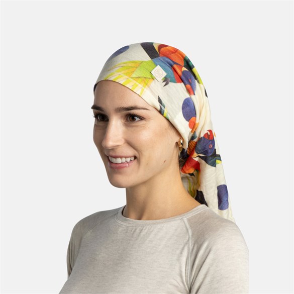 BUFF MERINO LIGHTWEIGHT PRINTS MARECK BOYUNLUK