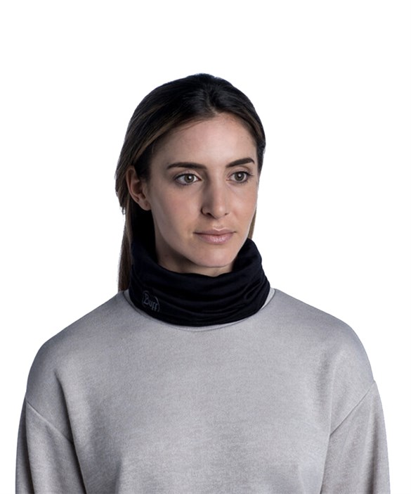 BUFF® MERINO LIGHTWEIGHT SOLID BLACK BOYUNLUK