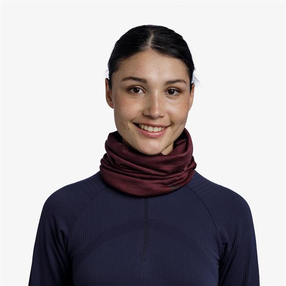 BUFF MERINO LIGHTWEIGHT SOLID BOYUNLUK