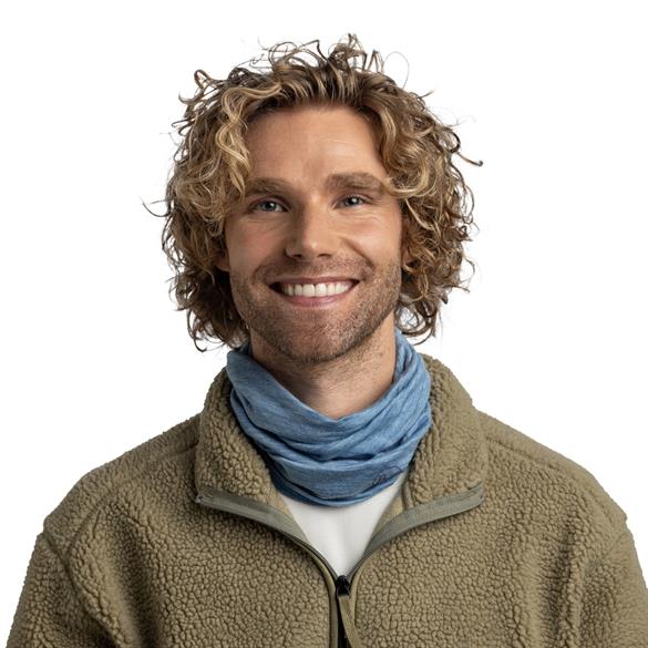 BUFF MERINO LIGHTWEIGHT SOLID BOYUNLUK