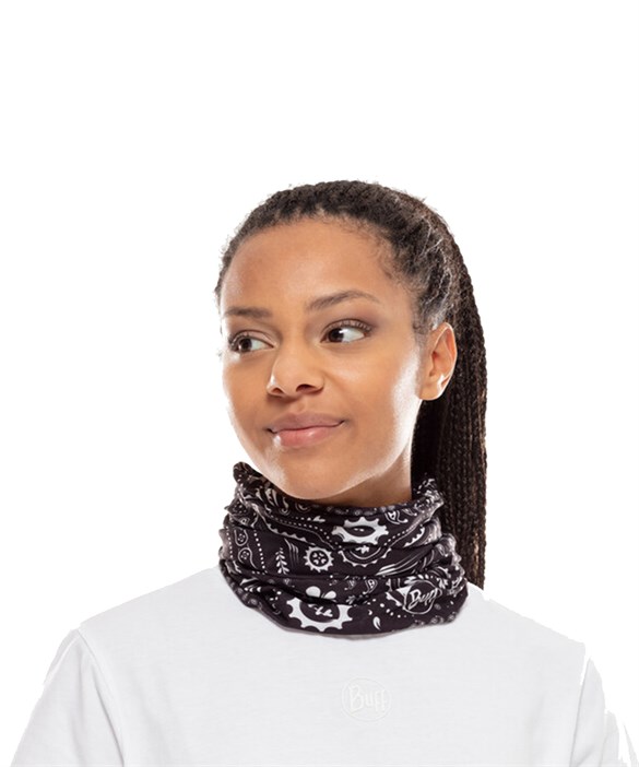 BUFF® ORIGINAL ECOSTRETCH NEW CASHMERE BLACK BOYUNLUK