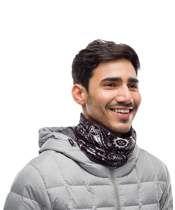 BUFF® ORIGINAL ECOSTRETCH NEW CASHMERE BLACK BOYUNLUK