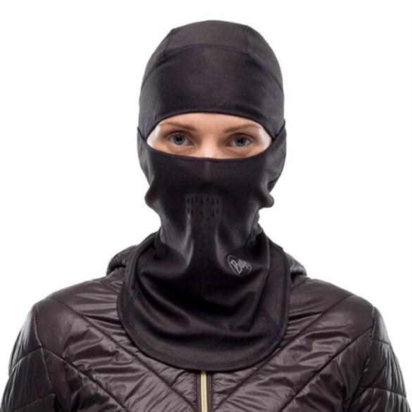 BUFF® THERMONET HINGED BALACLAVA SOLID MASKE