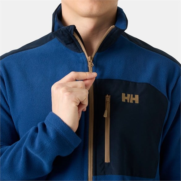 HELLY HANSEN BLOCK FULLZIP POLAR MONT