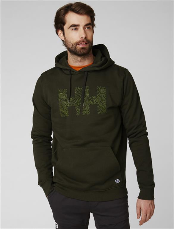 HELLY HANSEN  F2F ORGANIC COTTON HOODIE KAPİŞONLU