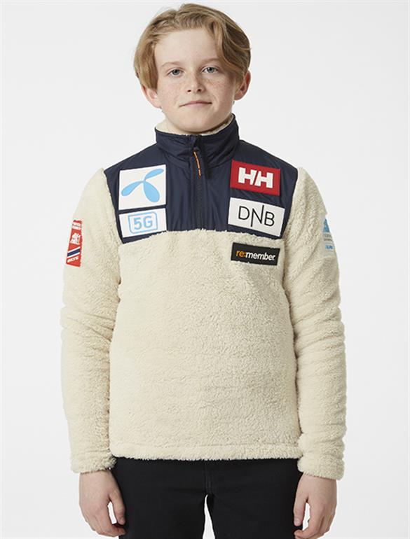 HELLY HANSEN JR CHAMP 1/2 ZIP MIDLAYER