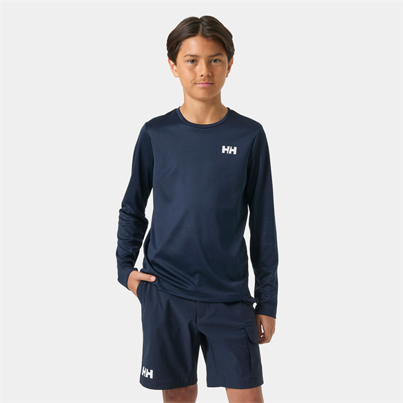 HELLY HANSEN JR HH TECH LS CREW ÜST