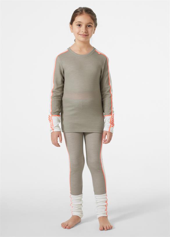 HELLY HANSEN JR LIFA MERINO MIDWEIGHT SET