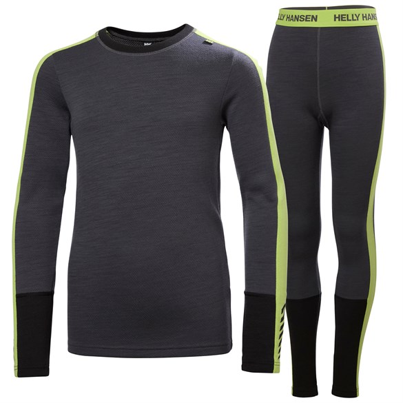 HELLY HANSEN JR LIFA MERINO MIDWEIGHT TERMAL İÇLİK TAKIM
