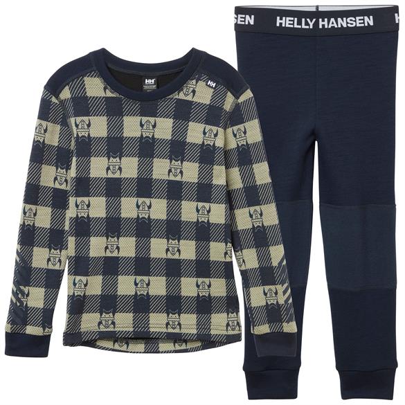 HELLY HANSEN K GRAPHIC LIFA MERINO İÇLİK TAKIM