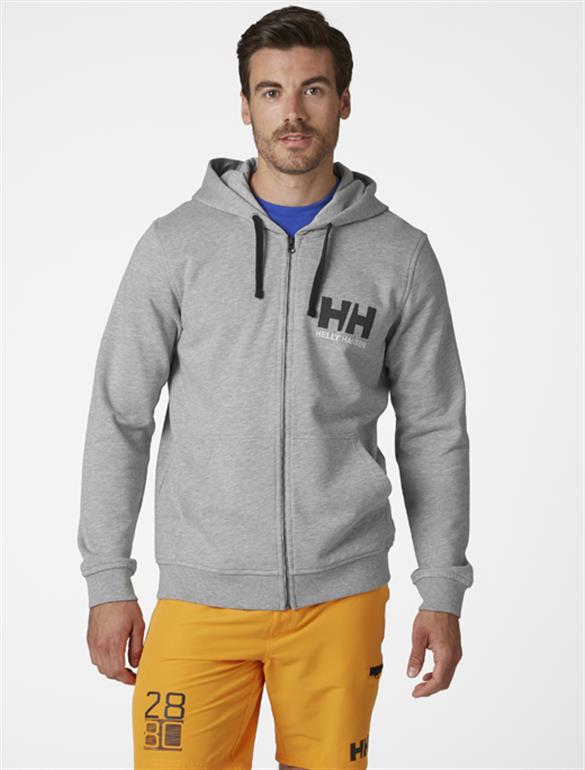 HELLY HANSEN LOGO FULL ZIP HOODIE KAPİŞONLU